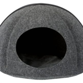 Evi cuddly cave, felt, ø 43 × 32 cm, anthracite
