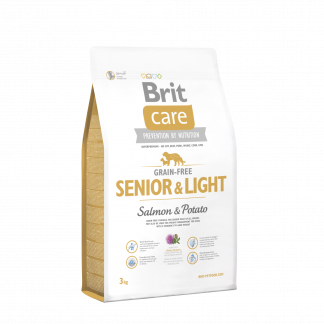Brit Care Senior Light Salmon & Potato koeratoit 3 kg