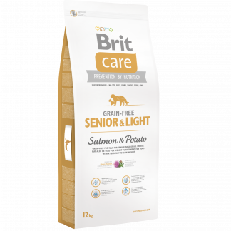 Brit Care Senior Light Salmon & Potato koeratoit 12 kg