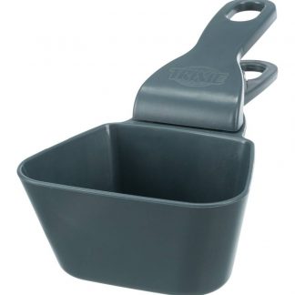 Food scoop with closing clip, 250 ml