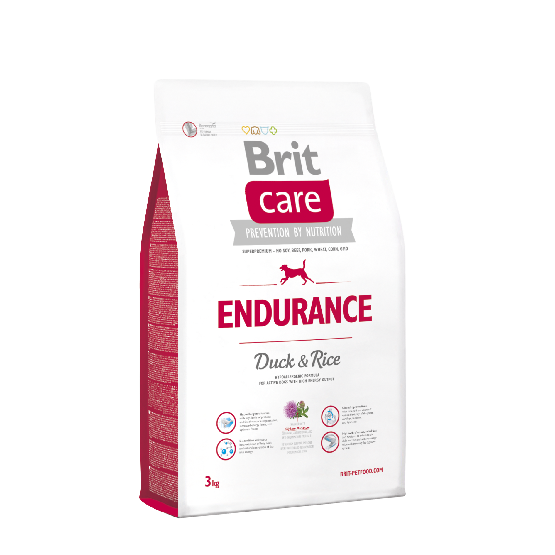 Brit Care Endurance Duck & Rice koeratoit 3kg