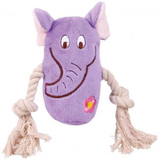 Animal with rope, plush, 13 cm, sorted