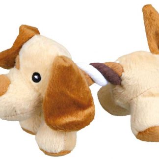 Toy figure with rope, plush, 17 cm, sorted