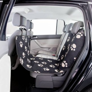 Car cover, narrow, also for front seat, 0.65 × 1.45 m, black/beige