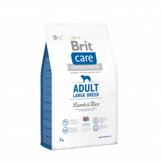 Brit Care Adult Large Breed Lamb & Rice koeratoit 3 kg