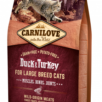 Carni Love Duck & Turkey for Large Breed kassitoit 2 kg