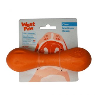 Zogoflex Hurley kummist mänguasi koertele S, 15, 2 cm oranz