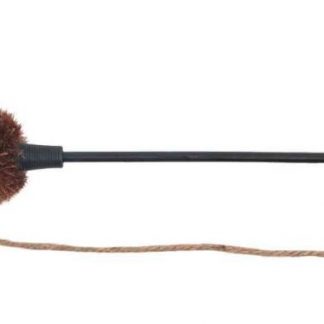 Playing rod ball/feathers, plastic/plush, catnip, 54 cm