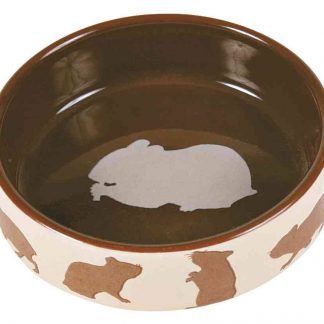 Bowl, hamster motif, ceramic, 80 ml/ø 8 cm