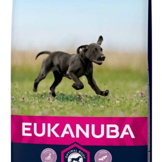 EUKANUBA dry dog food (kibble) for a growing puppy - large breed recipe that’s Rich in fresh chicken 15 kg