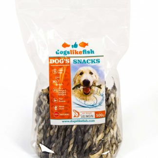 Dogslikefish косички из лосося 500 g