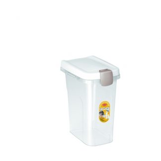 Stefanplast säilitusnõu 15 l valge/hall