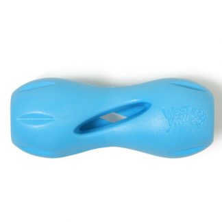 Zogoflex Qwizl kummist mänguasi koertele S, 14 cm sinine