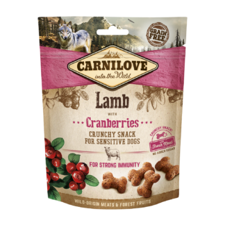Carni Love Dog Snack Lamb & Cranberries maiused koerale 200g