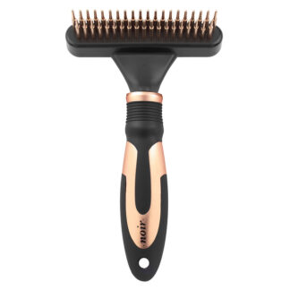 Ebi Noir pöörlevate piidega kamm, 11 x 6.5 cm