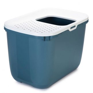 Savic Hop In kassiliivakast 58 X 39 X 39 cm valge/sinakashall