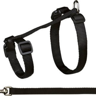 Cat harness with leash, XXL, 34–57 cm/13 mm, 1.20 m