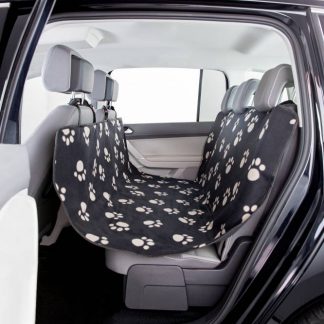 Car seat cover, 1.40 × 1.45 m, black/beige