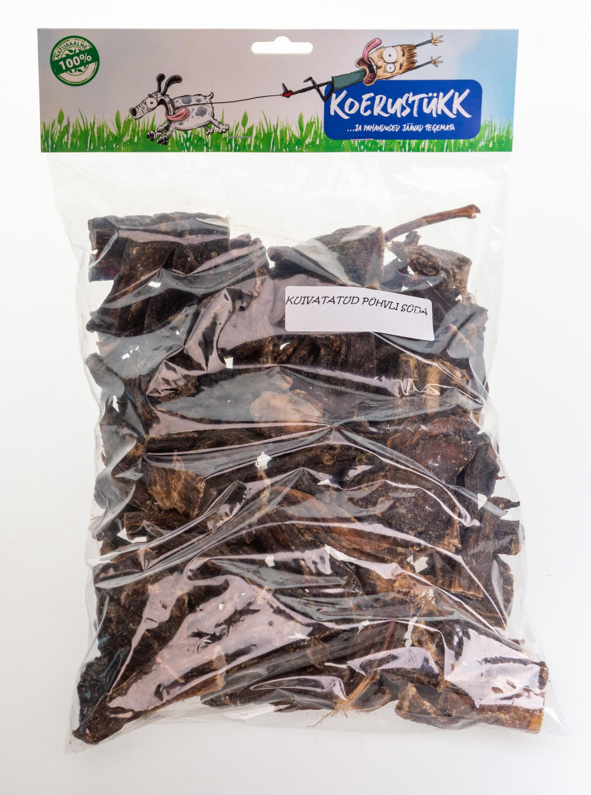 Koerustükk - Kuivatatud pühvli süda 500g