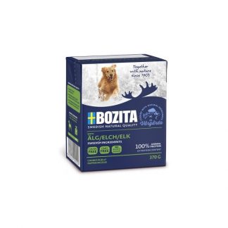 Bozita koerakonserv põdratükid (elk) tarretises 6x370g(64264)