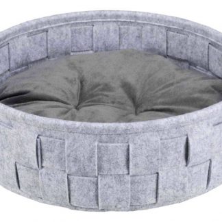 Lennie basket, round, felt, ø 45 cm, grey