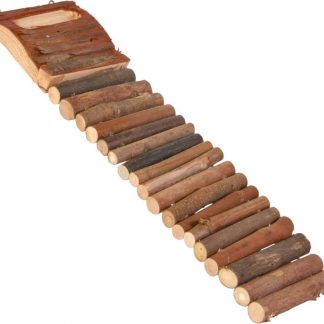 Ladder, hamsters, bark wood, 7 × 27 cm