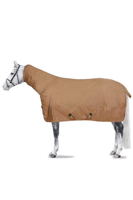 Horze Glasgow hobuse õuetekk, kaelaosaga 140 cm, beež