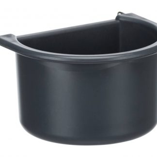 Hanging bowl with wire holder, plastic, 150 ml/8 × 6 cm