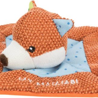 Junior snuggler fox, My Matatabi, fabric, 13 × 13 cm