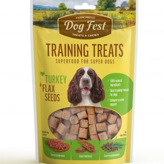 Dog Fest treeningmaius kalkunilihast linaseemnetega 90g