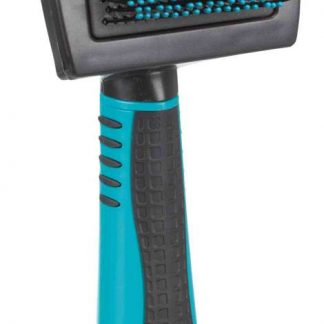 Soft brush, plastic/plastic bristles, 7 × 16 cm