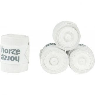 Horze Nest, hobuse pinded, fliis+ kumm, 4 tk, valged