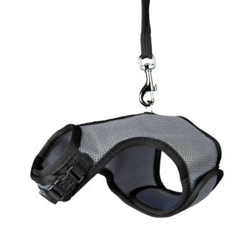 Soft harness with leash, rabbits, 25–32 cm, 1.20 m