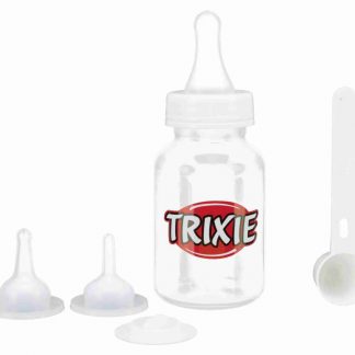 Suckling bottle set, 120 ml, transparent/white