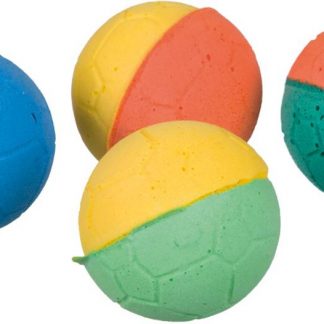 Set of soft balls, soft rubber, ø 4.3 cm, 4 pcs.