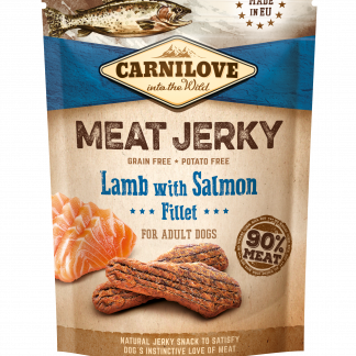 Carnilove Dog Jerky Lamb & Salmon maius koerale 100g