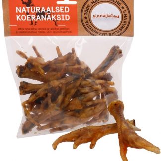 Naturaalne maius koertele, kanajalad 200 g