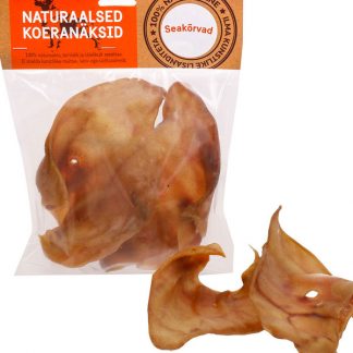 Naturaalne maius koertele, seakõrvad 2 tk