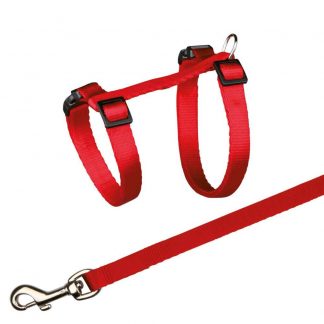 Cat harness with leash, 27–45 cm/10 mm, 1.20 m