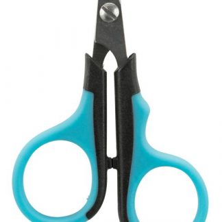Face and paw scissors, plastic/stainless steel, 8 cm