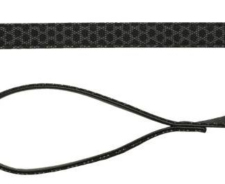 Night Reflect leash, M–L: 1.00 m/20 mm, black
