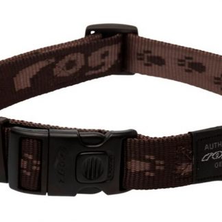 Rogz Dog Collar Everest 25mm/43-70cm chocolate