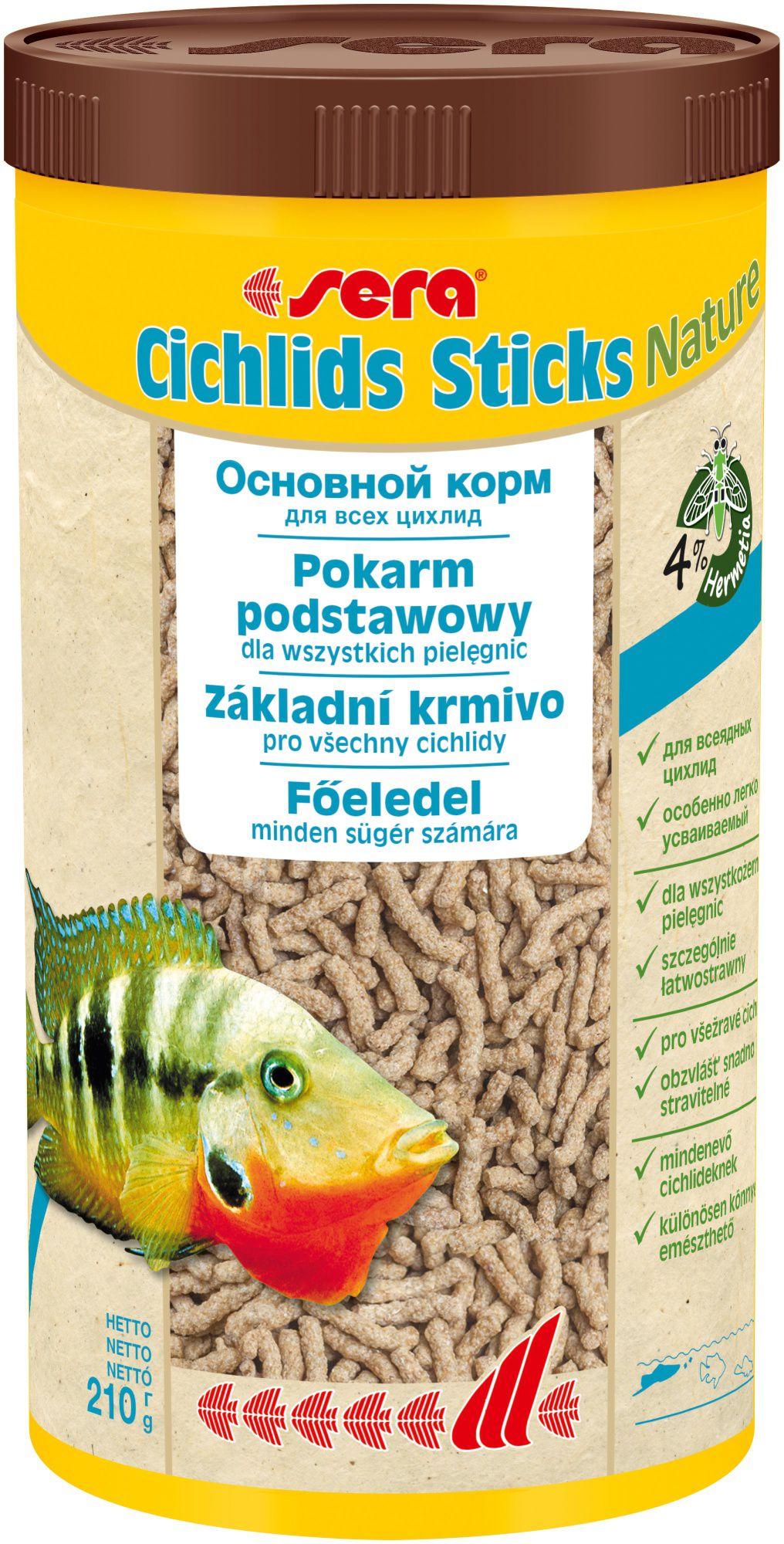 sera Cichlids Sticks Nature 1.000 ml