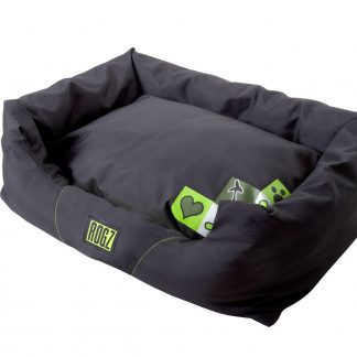 Rogz Spice Podz Medium 72cm x 45cm x 25cm Dog Bed, Lime Juice Design