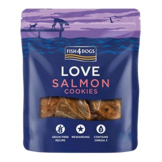 Fish4Dogs Salmon Cookies lõhemaitselised koeraküpsised 100 g