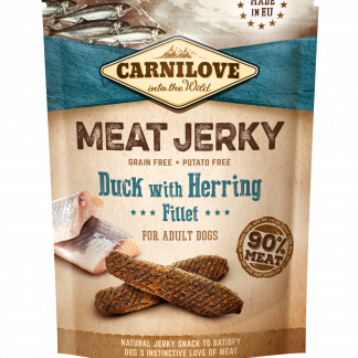 Carnilove Dog Jerky Duck with Herring maius koerale 100g