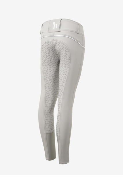 Horze Aubrey Fullgrip laste ratsapüksid 150 cm, hall