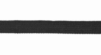 Tracking leash, flat strap, 15 m/20 mm, black