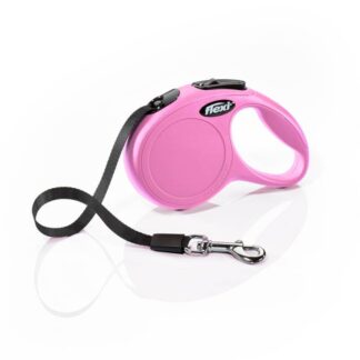 flexi New CLASSIC, tape leash, XS: 3 m, pink
