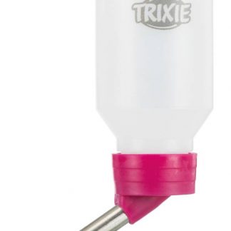 Water bottle with wire holder, plastic, 50 ml, sorted